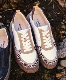 REGAL FOOT COMMUNITY 【レッドウッドリバーミネトンカ】M08C 【REDWOOD RIVER×MINNETONKA(R)】 マルチパーツデザインスニーカー スニーカー