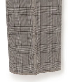 J.PRESS MEN 【J.PRESS BASIC】ペピンメリノコンフォート ストレッチブラウン グレナカートチェック スラックス