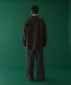 WEGO フェイクスウェードワンポイントBIGシャツ（LS）