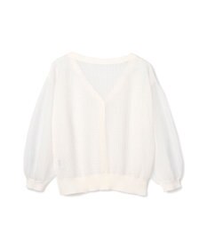 GRACE CONTINENTAL シアードルマンニットカーディガン