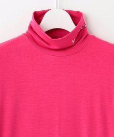 23区GOLF 定番あたたかインナー【WOMEN】エニワイズ無地 カットソー