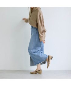 MODE ET JACOMO <carino>ポインテッドトゥメッシュパンプス