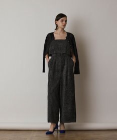 GRACE CONTINENTAL カットジャガードサロペット