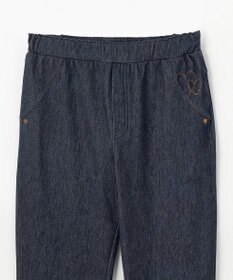 組曲 KIDS 【150-160㎝】ハートデニムニット パンツ