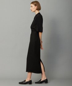 ICB L 【接触冷感・UVケア・洗える】 レーヨンコンパクトローン ボウタイシャツ