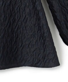 23区 【洗える】エクラジャカード ペプラム ブラウス