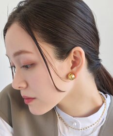Phoebe メタルボールバックキャッチピアス　コンビ