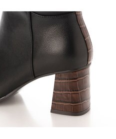 MODE ET JACOMO <MODE ET JACOMO>バック切り替えスクエアトゥロングブーツ