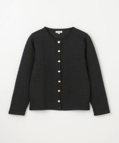 ANY KIDS ふくれジャガードカーディガン