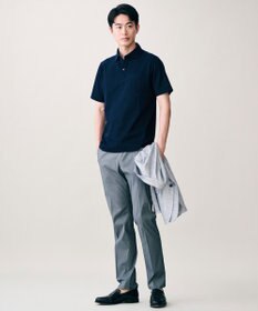JOSEPH ABBOUD 【キングサイズ・フランス産リネン×日本の技術/ストレッチ】ノルマンディーリネントップジャージージャケット