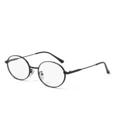 WEGO 【ユニセックス着用ITEM】オーバルメタルフレームアイウェア