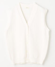 NAVE 【Nave 　洗える】ルピナス コットンニットベスト