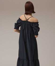 GRACE CONTINENTAL ギャザーロングワンピース