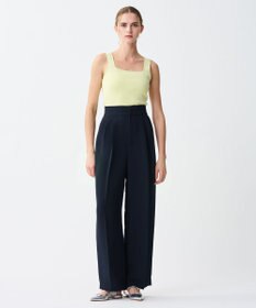 uncrave リネンニット スクエアタンクトップ