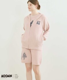 une nana cool 【ムーミン】 MOOMIN * une nana cool  なめらかふわふわフルジップパーカー
