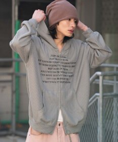 WEGO 【ユニセックス着用ITEM】メッシュZIPパーカー