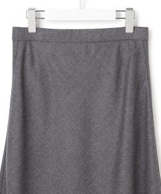 23区 【洗える】ハイカウントフラノ フレア スカート