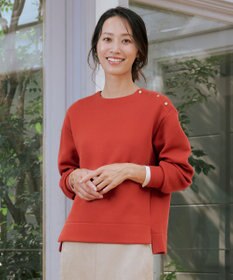 J.PRESS LADIES ダンボールジャージー プルオーバー