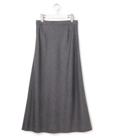 23区 【洗える】ハイカウントフラノ フレア スカート