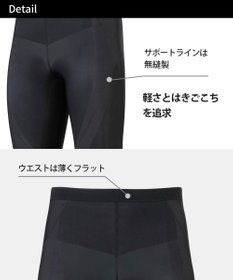 CW-X 【MEN】 CW-X メンズ スポーツタイツ ハーフ(ひざ上丈) 下半身サポート(股関節・腰・おしり・ふともも) マラソン 球技 HZO695 /ワコール