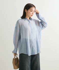 Green Parks シアーシャイニーシャツ