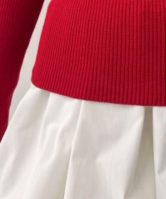 WEGO 【2025年秋冬新作】リブタートルニット