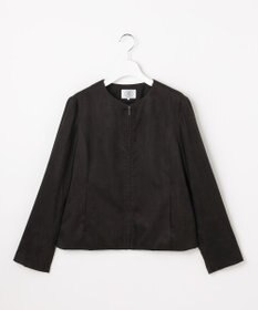 J.PRESS LADIES ライトマイクロスエード ブルゾン