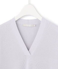 ICB 【洗える】 シンセティックフルニードル Vネックプルオーバー