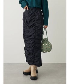 Green Parks ・ＲＡＹ　ＣＡＳＳＩＮ　フロントギャザーナロースカート