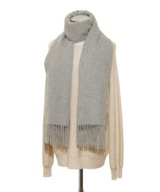 MOONBAT WEB限定【洗える】ミエル (miel) カシミヤ100％ 無地ストール