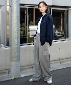 WEGO 【WEB限定/ユニセックス着用ITEM/25年秋冬新作/SMLサイズ展開】別注U.S.POLO ASSN.　ZIPパーカー