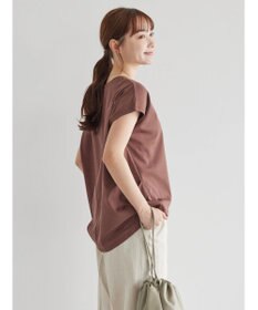 AMERICAN HOLIC キレイＣｏｔｔｏｎフレンチスリーブカットプルオーバー