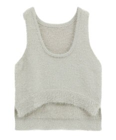 earth music&ecology フェザーUネックニットベスト