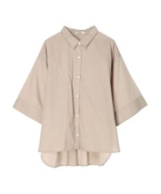 earth music&ecology ワイドスリーブ半袖シャツ