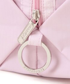 LeSportsac LARGE ZIP POUCH/スノーピンク