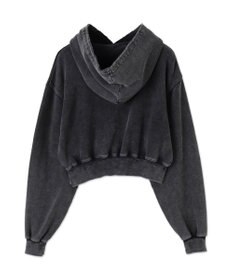 WEGO ヴィンテージウォッシュバタフライショートパーカー