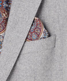 JOSEPH ABBOUD 【キングサイズ・ソフト/JAPANファブリック/LIBERTY柄裏地】ムリネフランネル ジャケット