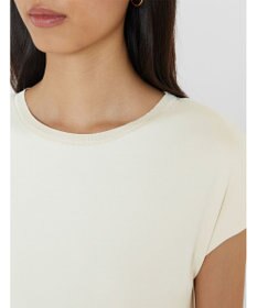 JOSEPH 【洗える】ポプリンジャージー　キャップスリーブドレス