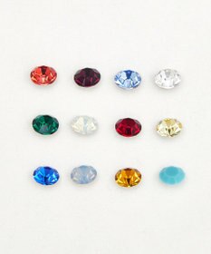 23区 カラーストーン コイン ネックレス