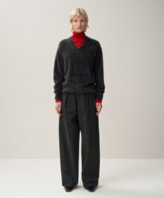 ATON ROYAL CASHMERE FUR | Ｖネックセーター