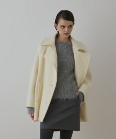 GRACE CONTINENTAL シャギ－ハ－フコ－ト