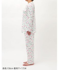 Wing 【数量限定　特別価格】 パジャマ 長袖 長ズボン 綿100％ スムース素材 レディース EP7993 ウイング／ワコール