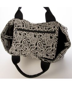 UNBILLION カシュカシュ cachecache / ペーズリー柄ジャガードトートバッグ