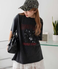 WEGO ヴィンテージウォッシュグラフィックBIGT