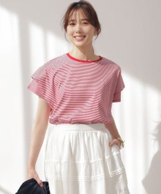 組曲 S GIZAコットンドルマンスリーブ Tシャツ