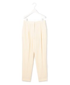 ICB 【人気のため新色追加・洗える】Naiaバックサテン テーパードパンツ