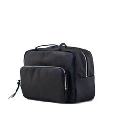 FOLNA RD ソフトレザーフロントポケットボストンバッグ