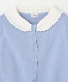 組曲 KIDS 【150-160㎝】リボンカラー カーディガン