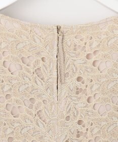 自由区 【セットアップ対応・洗える・XSサイズあり】レースコンビ ブラウス