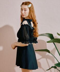 San-ai Resort（三愛水着楽園） WEB限定　Aラインワンピ9号・11号【Big Apple's（ビッグアップルズ）】